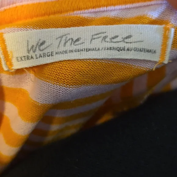 FP Orange Shark Bite Hem Tee - Picture 2 of 5